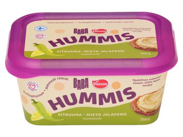 Hummis Sitruuna-mieto jalapeno