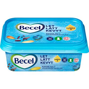 Becel kevyt vähemmän suolaa kasvirasvalevite 38%