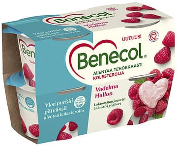 Benecol Vadelmajogurtti
