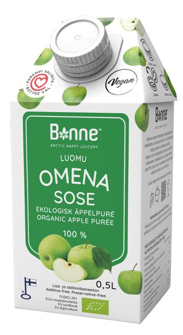 Bonne 100% Luomu Omenasose 0,5L