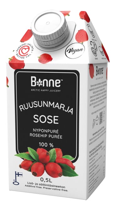 Bonne 100% Ruusunmarjasose 0,5 L