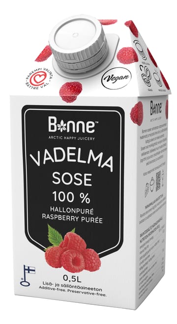 Bonne 100 % Vadelmasose 0,5 L