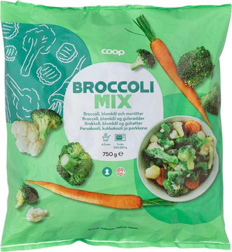 Coop Broccoli mix Parsakaali, kukkakaali ja porkkana