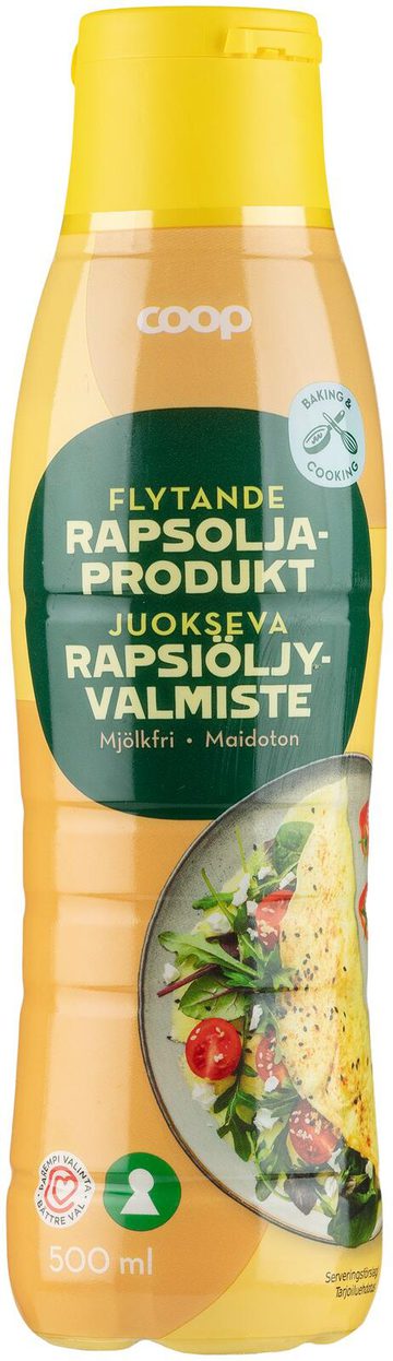 Coop Juokseva Rapsiöljyvalmiste Maidoton