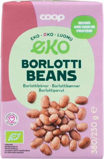 Coop Luomu Borlottipavut