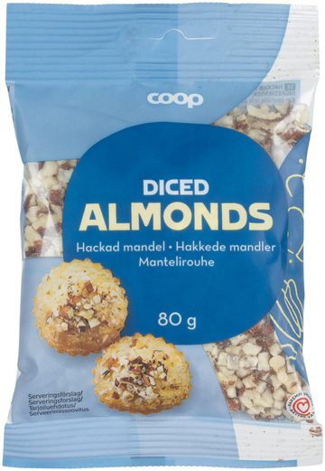 Coop Diced Almonds Mantelirouhe