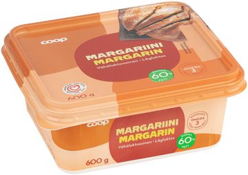 Coop Margariini 60 % Vähälaktoosinen