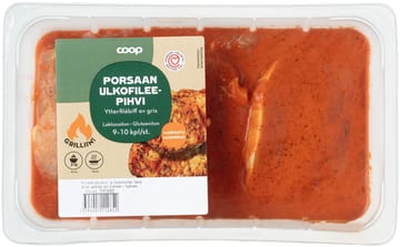 Coop Porsaan ulkofileepihvi marinoitu