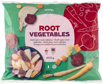Coop Root Vegetables Punajuurta sisältävä juuressekoitus