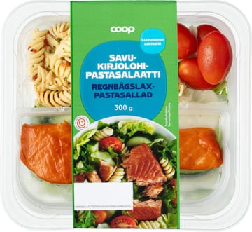 Coop Savukirjolohi-pastasalaatti