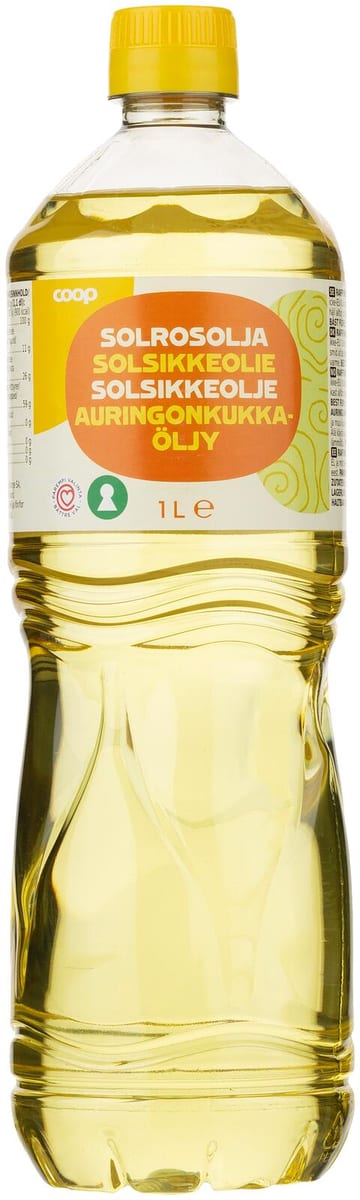 Coop Auringonkukkaöljy