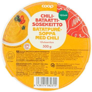Coop Chili-bataattisosekeitto