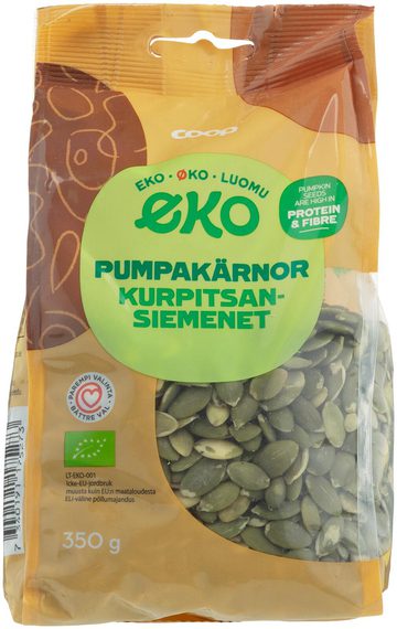 Coop Luomu Kurpitsansiemenet