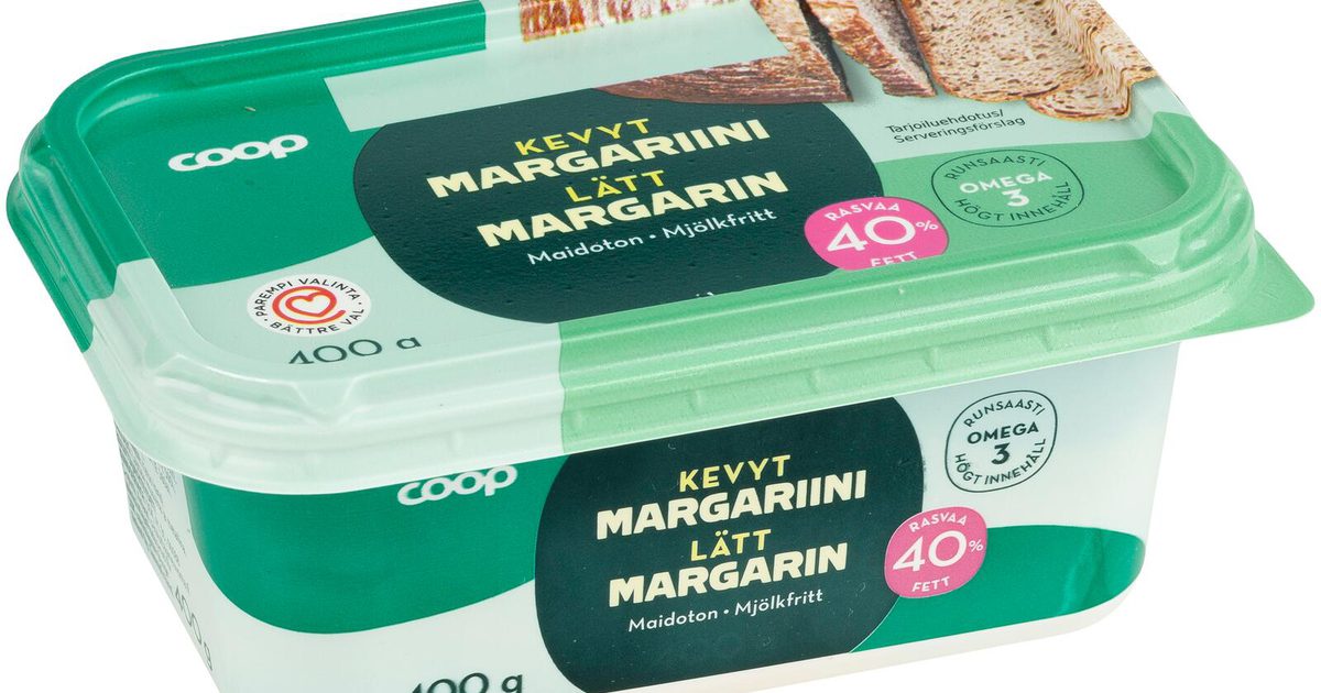 Syd nmerkki Coop Kevyt Margariini 40 Maidoton Syd nmerkki syd-nmerkki-coop-kevyt-margariini-40-maidoton-syd-nmerkki