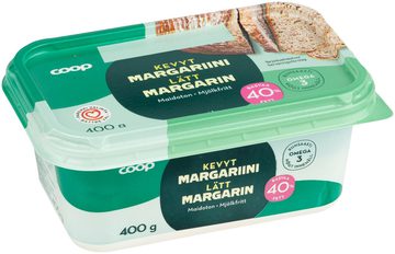 Coop Kevyt Margariini 40 % Maidoton