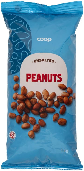 Coop Unsalted peanuts