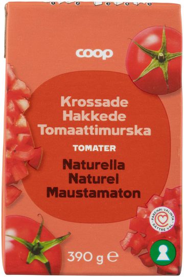 Coop Tomaattimurska Maustamaton