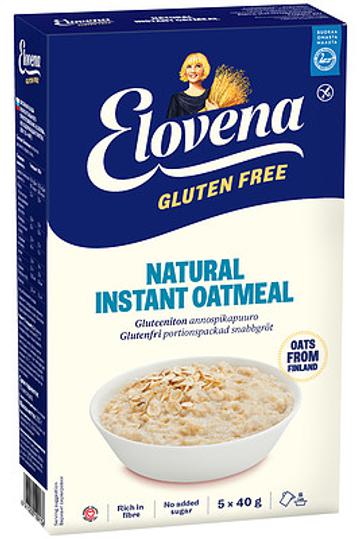 Elovena Gluteeniton annospikapuuro maustamaton