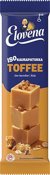 Elovena Iso kaurapatukka Toffee