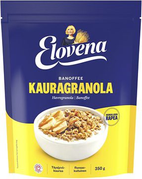 Elovena Kauragranola Banoffee