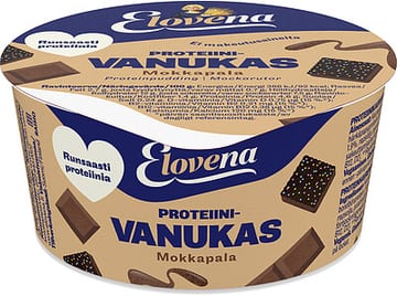 Elovena Proteiinikauravanukas Mokkapala