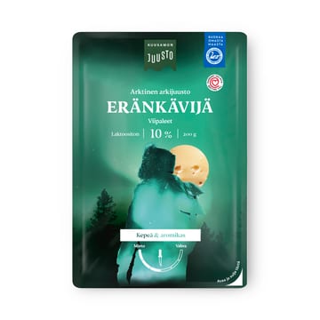 Kuusamon Juusto Eränkävijä 10% juustoviipale 200 g