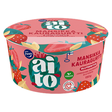 Fazer Aito Kauragurtti Mansikka 150 g