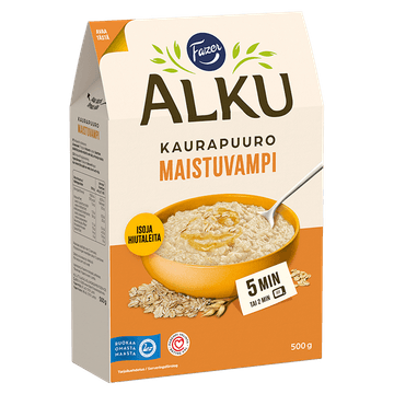 Fazer Alku Maistuvampi kaurapuuro 500 g