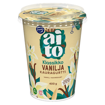 Fazer Aito Kauragurtti Vanilja 400 g