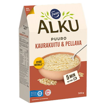 Fazer Alku Kaurakuitu & pellava puuro 500 g