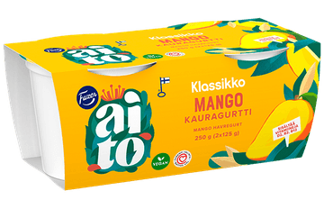 Fazer Aito Kauragurtti Mango 2 x 125 g