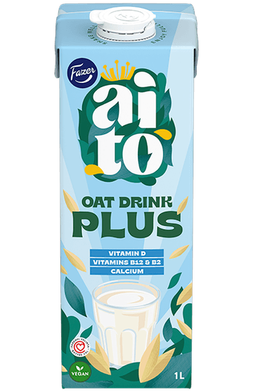 Fazer Aito Plus Kaurajuoma 1L UHT