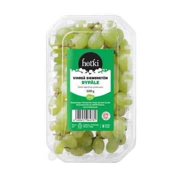 Hetki Vihreä siemenetön rypäle 500g
