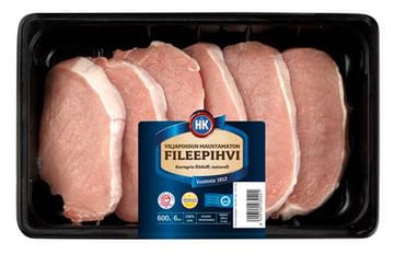 HK Viljaporsaan fileepihvi, maustamaton