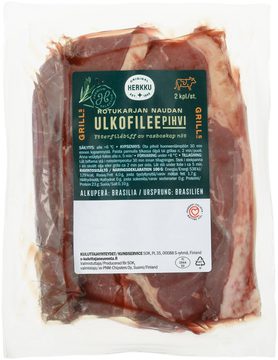 Herkku Rotukarjan naudan ulkofileepihvi