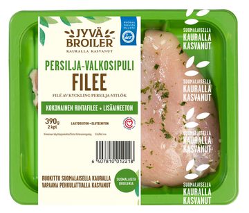 Jyväbroilerin 390g Filee Persilja-valkosipuli