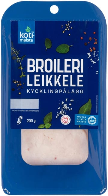Kotimaista Broilerileikkele