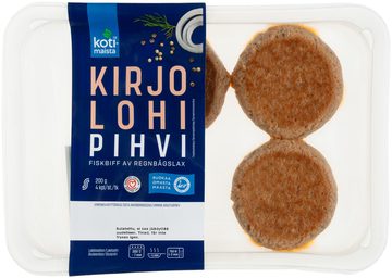 Kotimaista Kirjolohipihvi