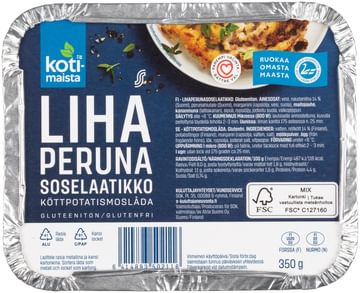 Kotimaista Lihaperunasoselaatikko