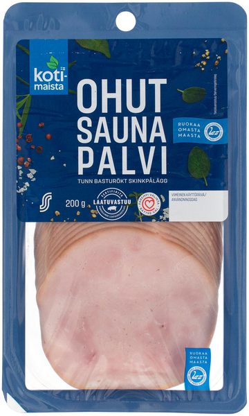 Kotimaista Ohut Saunapalvi