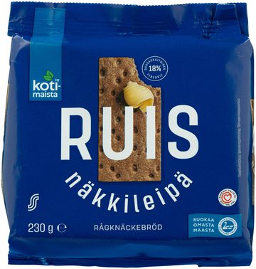 Kotimaista Ruisnäkkileipä