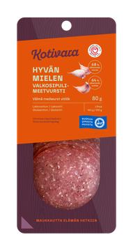 Kotivara Hyvän mielen valkosipulimeetvursti 80 g