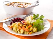 Kasvispasta Torino Täysjyväcappellista