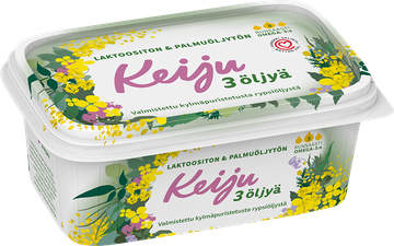 Keiju 3 öljyä rypsiöljymargariini 60 400 g