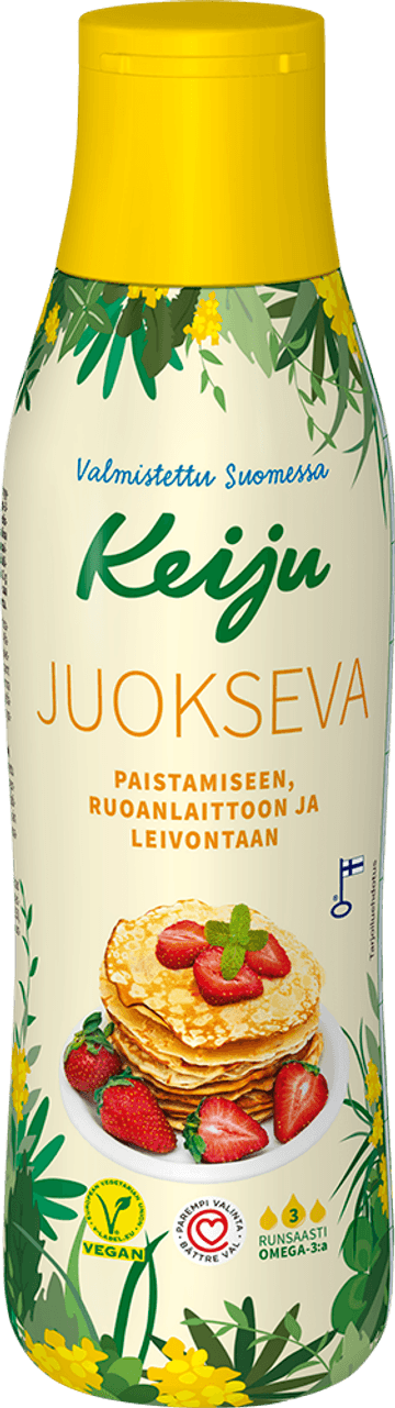 Keiju juokseva rypsiöljyvalmiste 500 ml