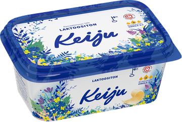Keiju Laktoositon Kasvirasvalevite 70 % 400 g