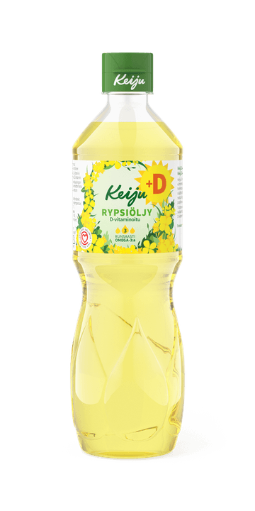 Keiju D-vitaminoitu rypsiöljy 500 ml