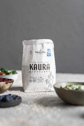 Kinnarin Tila Höyryttämättömät KAURAhiutaleet