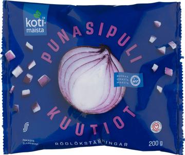 Kotimaista Punasipulikuutio, pakaste