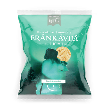 Kuusamon Juusto Eränkävijä 10% raaste 140 g